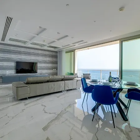 Super Luxury In Tigne Point, Amazing Sea Views Apartment *