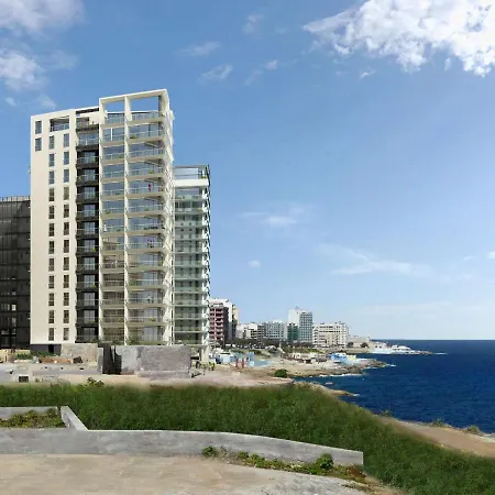 Super Luxury In Tigne Point, Amazing Sea Views Appartement Sliema